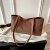 Bolso Cruzado de Hombro Color Sólido Casual 2026 Nuevo Llegado de Otoño Bolso de Hombro Tipo Tote Nuevo Bolso Retro para el Trabajo Bolso Simple de Gran Capacidad