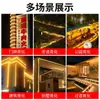 Tira de luz COB para exteriores impermeable iluminación ultrabrillante ambiente de luz cálida autoadhesiva techo de sala de estar uso doméstico tira de luz LED flexible 220V