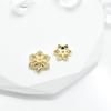Accesorios diy toroide puntiagudo en forma de flor espaciador espaciador bandeja de perlas espaciador flor hexagonal hueca