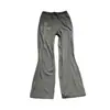 Nuevos Pantalones Grises Casuales de Estilo Retro de Nicho con Remaches de Estrella de Cinco Puntas Cómodos Sueltos Adelgazantes de Pierna Ancha para Mujer