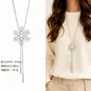 Cadena para Suéter de Collar Largo Geométrico, Accesorio de Lujo de Alta Gama, Versátil y de Moda, Colgante de Perla para Otoño e Invierno