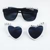 Gafas de Fiesta Clásicas Transfronterizas Gafas para Novio y Novia Gafas Exquisitas para Vestir Adecuadas para Tomar Fotos y Bailes Venta al por Mayor Dropshipping