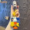 Llavero Auténtico de Conejo Miffy de Dibujos Animados Muñeco Colgante Decoración para Bolso de Pareja Adorno para Salpicadero de Coche