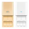 Interruptor de Calentador de Baño Tipo 86 con Calefacción y Ventilador de Cinco Posiciones y Calefacción de Luz de Cuatro Posiciones, Interruptor de Baño Universal Impermeable, Panel Cinco en Uno de 45 Posiciones