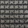 Tecido de Nylon Elástico Bordado Fio de Viscose Textura de Nuvem Xadrez Plissado Super Elástico Acolchoado Bordado Acolchoado de Algodão para Roupas e Bolsas Quilting