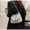 Bolso Francés de Diseño Plegado de Nicho Bolso de Cadena con Lazo Bolso Cruzado de Moda Occidental Bolso de Viaje