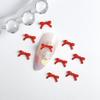 Explosivo Mini Arte de Uñas Lazo Joyería Mixto Tamaño Grande pequeño Sencillo Blanco y Negro Resina Usar Armadura Accesorios Venta al por Mayor