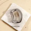 Pinza para el pelo de estrella de mar minimalista transfronteriza para mujer, pasador de aleación para recogidos, pinza de tiburón grande, accesorio para el cabello de alta gama