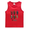Chal de Verano 2026 para Niños Estilo Coreano Algodón Casual Camiseta Interior Absorbente de Sudor Color Sólido Dulce Sin Mangas Sudadera para Niños