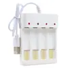 Carregador de bateria de 4 lugares usb5/7 Caixa de carregamento universal de quatro slots máquina de bolhas brinquedo elétrico 5/7 Transfronteiriço