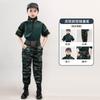 Traje de Rana para Niños Traje de Expansión para Campamento de Verano para Niños y Niñas Fuerzas Especiales Jardín de Infancia Expansión al Aire Libre Traje de Entrenamiento Militar
