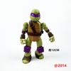 Figura de ação genuína em cores Star das Tartarugas Ninja Mutantes Adolescentes: Cobra Ombro Fêmea, Cachorro Samurai, Cavalo, Coelho Miyamoto.