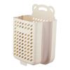 Cesta de ropa plegable para el hogar, cesta de almacenamiento para el baño, cesta de almacenamiento plegable para colgar en la pared para ropa sucia.