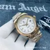 Reloj Serie Calendario Dual para Hombre Boutique 904L Reloj Mecánico Totalmente Automático Resistente al Agua Tendencia Clásico Reloj de Pulsera
