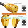 Adaptador de Conversión de Enchufe de Cable de Alimentación Estándar Americano L14-50P a L14-30R 50 Amperios a 30 Amperios