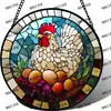 Adornos Colgantes Decorativos de Vidrio de Color Transfronterizos, Decoraciones para Paredes y Ventanas, Captadores de Luz, Regalos para el Día de la Madre, Regalos de Cumpleaños