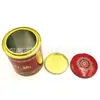 Lata Metálica para Té Dahongpao Tapa de Arco Redondo Fabricante de Latas de Té Lata de Té Metálica Impresa a Color