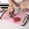 En Stock Tabla de Cortar de Paja de Trigo Tabla de Cortar de Plástico Tabla de Cortar Antideslizante para Cocina para Preparación de Alimentos Fruta Tabla de Cortar Pequeña de Doble Cara Ecológica