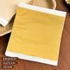 Papel de Lámina Dorada para Uñas Estilo Japonés Hoja Completa Ultra Fina Papel de Aluminio para Uñas Arte de Uñas Dorado y Plateado Papel de Alto Brillo Pegatinas Decorativas de Aluminio DIY