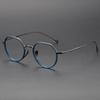 Nuevo Armazón de Lentes Poligonal Tortuga de un Millón de Años Mismo KMN7310 Disponible con Alta Miopía Armazón de Lentes Artístico de Titanio Puro