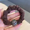 Nova Coleção Coreana de Scrunchies Plissados de Renda com um Toque de Luxo, Acessório de Prendedor de Cabelo Simples e Moderno com um Toque de Elegância
