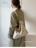 Bolso tote de ante con lunares de estilo coreano, bolso de hombro y cruzado de moda simple para mujer, nuevo 2026