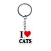 Llavero con forma de gato, ideal como adorno para bolsos, bonito llavero para estudiantes, pequeños regalos, venta al por mayor, productos nuevos transfronterizos.
