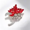 Nuevo ramo de moda broche de diamante creativo simple lujo accesorios de ropa para mujer prendedor de corsage bufanda