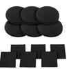 Filtro de Carvão Ativado Preto Substituição do Filtro de Algodão Elemento de Filtro Peça de Filtro de Desodorização de Carvão Ativado Pacote Multi-Shape