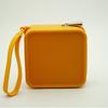Bolsa Quadrada de Silicone Personalizada para Armazenamento de Cosméticos com Múltiplos Compartimentos para Batom e Maquiagem, Organizador de Maquiagem Giratório 360 Graus