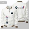 Europa y Estados Unidos talla grande tendencia de comercio exterior transfronterizo delgado estilo callejero deportivo de motocicleta traje de béisbol casual para hombre chaqueta con logo de coche