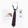 Corbata Azul Estilo Universitario jk Camisa Holgada Sin Golpes Accesorios Ropa Académica Rayada Japonesa Corbata de Lazo Mano Femenina Golpea Masculino dk