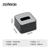 Set de Artículos Varios Personalizado para Habitación de Hotel Caja de Almacenamiento de Consumibles de Baño Bandeja de Color a Juego de Color ABS Caja para Control Remoto y Pañuelos