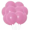 Balão de Festa Balão de Casamento Decoração de Aniversário Layout de Celebração 12 Polegadas 3.2g Redondo Fosco Emulsão Gelatina Balão