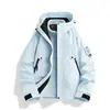 Chaqueta de Esquí 3 en 1 para Niños y Niñas, Chaqueta de Esquí Padre-Hijo, Ropa de Montañismo a Prueba de Viento e Impermeable para Exteriores para Hombres, Personalizada