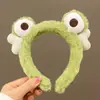 Diadema de peluche dulce de dibujos animados lindos, pinza para el pelo de animal exquisita de alta gama, accesorio para el pelo de diadema de estilo suave con corona alta para mujer