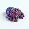 Juguete de Salamandra Bebé Impreso en 3D con Ojos Realistas y Articulaciones Móviles, Mini Juguete Regalo, Manualidad de Plástico