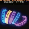 Bastão Fluorescente de Esponja Sete Cores Adereços de Show Bastão Fluorescente Eletrônico Grande Bastão de Luz de Espuma Brilho Noturno Personalização