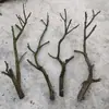 Ramas secas madera flotante horquilla arte ramas secas madera muerta madera muerta tronco de árbol percha para pájaros estilismo colgante de pared perchero quilla de techo decoración