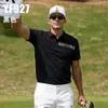 2026 Nova Roupa de Golfe Masculina Camiseta de Manga Curta Verão Proteção Solar Sensação Fresca Gola Reversível Top Camisa Polo