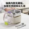 ¡Guau, esta lonchera de acero inoxidable 304 es a prueba de fugas, viene con tapa y es perfecta para que los estudiantes lleven sus comidas a la escuela!. Es un recipiente para almuerzo sellado y a prueba de fugas para los almuerzos escolares.