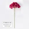 Cabezas de Hortensia, 27 Piezas Grandes, Flores Artificiales para Bodas, Sendero de Flores Artificiales para Techo de Salón de Bodas Hotel, Flores Decorativas de Flores Artificiales