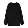 Tecido Térmico de Elastano com Três Agulhas Tecido Térmico Pesado da Moda Camada Interna Camiseta Quente para Outono e Inverno, Novo Estilo Versátil