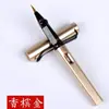Pincel de escrita tipo caneta pincel de escrita macio portátil cabeça macia prática de caligrafia lobo ovelha ou Kai com capa caneta Xiuli