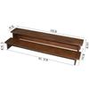 Estante con Forma de Escalera de Madera Maciza al por Mayor, Estante Ampliado para Almacenamiento de Pulseras, Estante de Exhibición para Cuentas Budistas y Joyería, Soporte de Exhibición para Pasadores