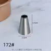 Herramienta de bricolaje para hornear galletas, 6 dientes, de acero inoxidable 304, con forma de rosa y crema, de 1 m, colección mediana