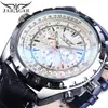 Reloj Mecánico Automático Jaragar Estilo Europeo y Americano para Hombre, Moderno, Casual, Multifuncional, con Cristal Azul