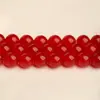 Kankan Cristal 7A Ágata Roja Natural Cuentas Sueltas Productos Semiacabados Cuentas Redondas Ágata Amarilla Cuentas Sueltas Productos Semiacabados Al Por Mayor