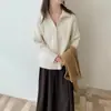Suéter retrô de lã pura com zíper meio zíper e gola alta em tricô de tranças para mulheres, estilo coreano, espessado, modelador, camada base fashion