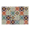 Alfombrilla Drenante de Cocina de Tierra de Diatomeas Retro, Resistente a Manchas, Fácil de Limpiar, Alfombrilla Antideslizante, Alfombrilla Absorbente de Café para Aislamiento Térmico de Platos de Comedor Domésticos